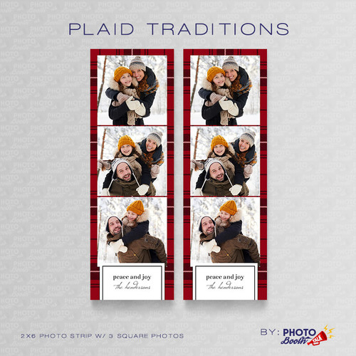 Plaid Traditions Square 2x6 3 Images - CI Creative