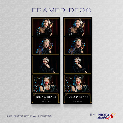 Framed Deco 2x6 4 Images - CI Creative