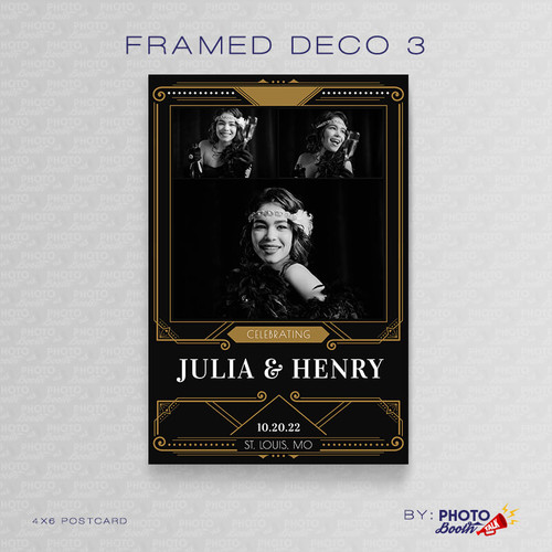 Framed Deco 3 4x6 - CI Creative