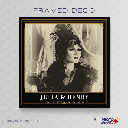 Framed Deco Square - CI Creative