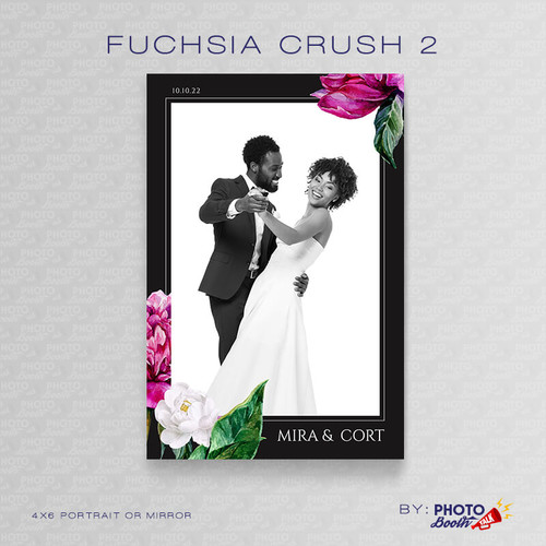 Fuchsia Crush 2 Portrait Mirror 4x6 - CI Creative