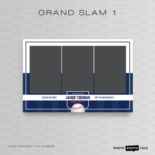 Grand Slam 1 Portrait Mirror 4x6 - CI Creative