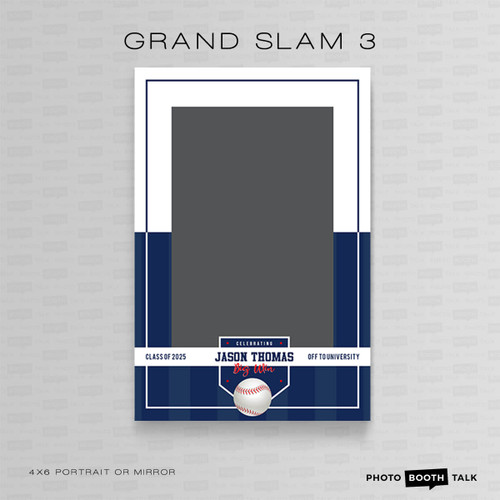 Grand Slam 3 Portrait Mirror 4x6 - CI Creative