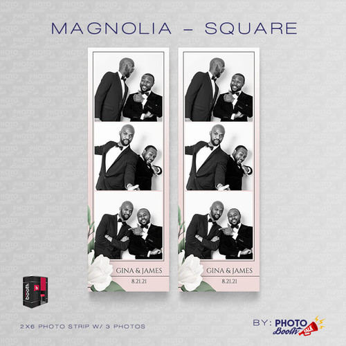 Magnolia Square 2x6 3 Images - CI Creative