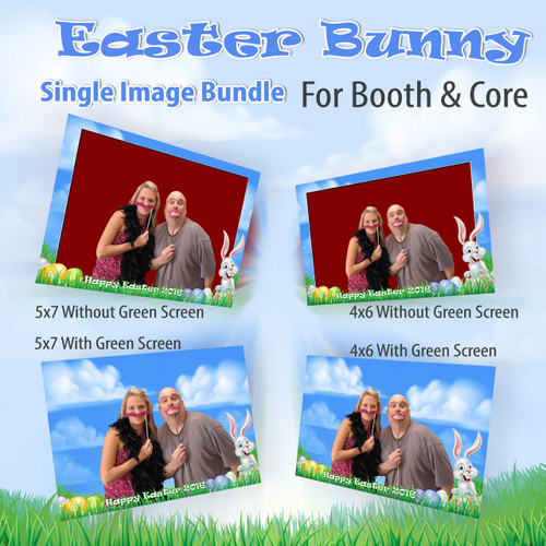 Easter Bunny Single Image Bundle For Booth and Core