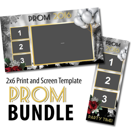 Prom Bundle 01- 2x6 Print and Screen Template