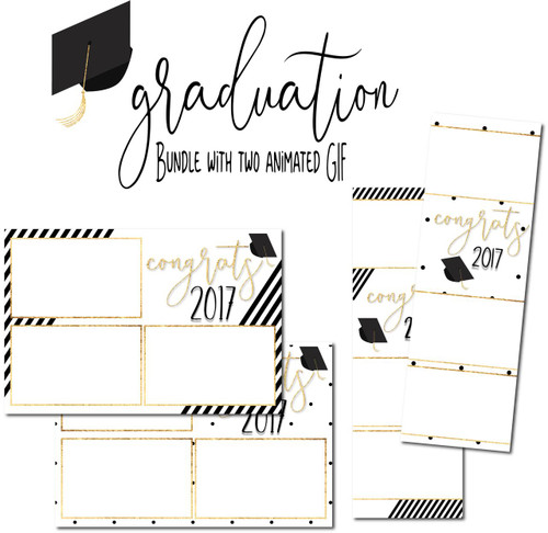 Graduation Bundle with Animated GIF