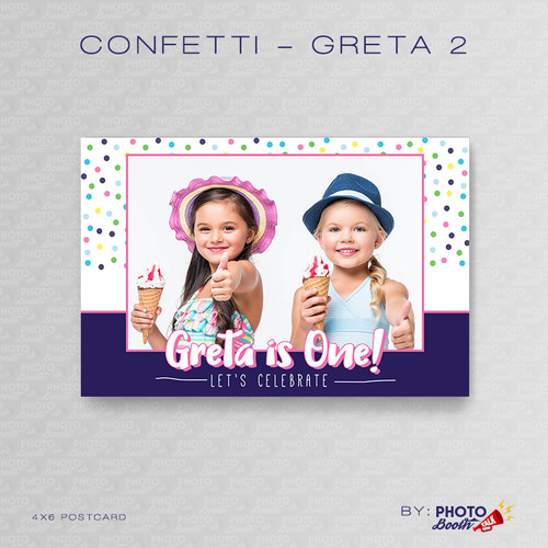 Confetti Greta 2 4x6 - CI Creative