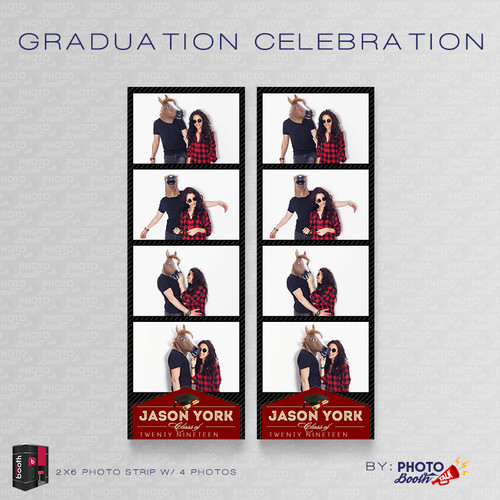Graduation Celebration 2x6 4 Images - CI Creative