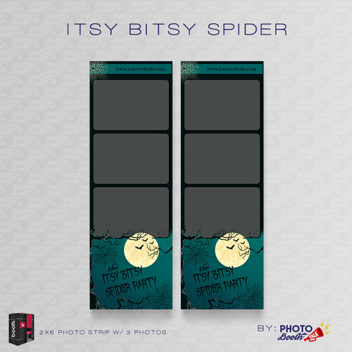 Itsy Bitsy Spider 2x6 3 Images - CI Creative