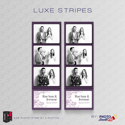 Luxe Stripes 2x6 3 Images - CI Creative