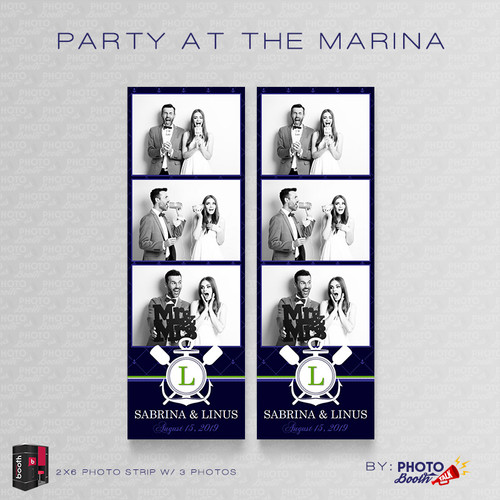 Party at the Marina 2x6 3 Images - CI Creative