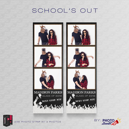 Schools Out 2x6 3 Images - CI Creative