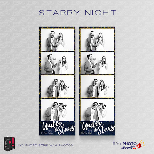 Starry Night 2x6 4 Images - CI Creative