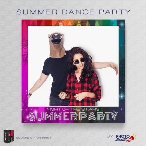 Summer Dance Party Square - CI Creative