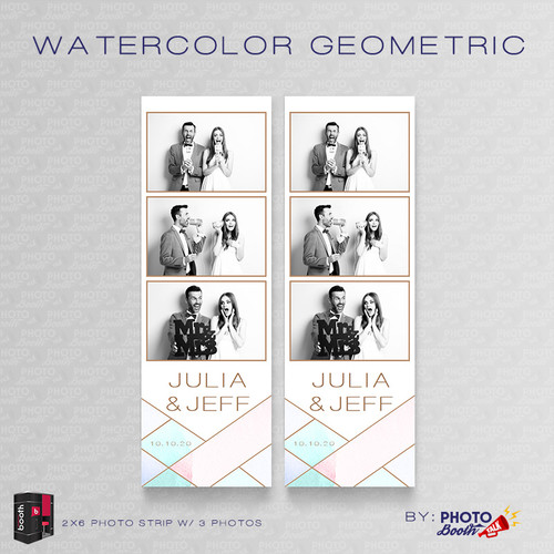 Watercolor Geometric 2x6 3 Images - CI Creative