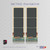 Retro Rainbow Square 2x6 3 Images - CI Creative