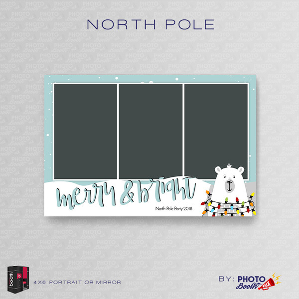 North Pole Portrait Mirror - CI Creative