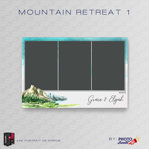 Mountain Retreat 1 4x6 Portrait Mirror - CI Creative
