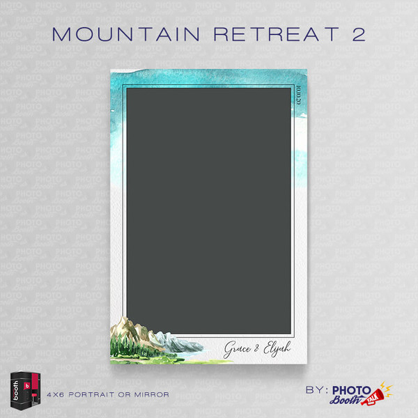 Mountain Retreat 2 4x6 Portrait Mirror - CI Creative