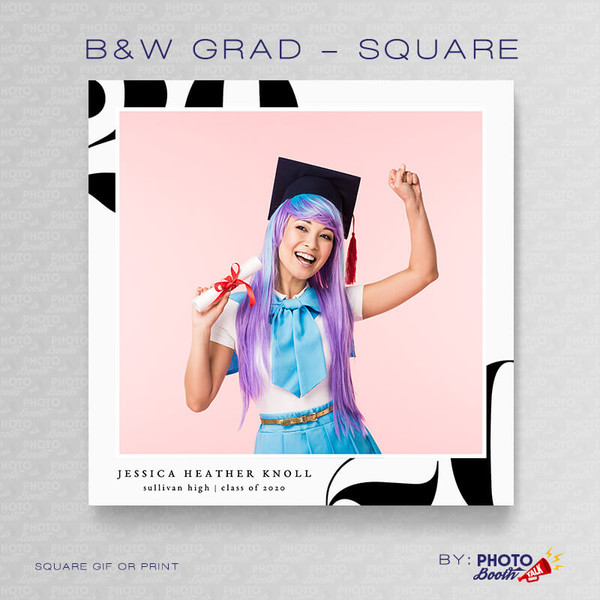 B&W Grad Square - CI Creative