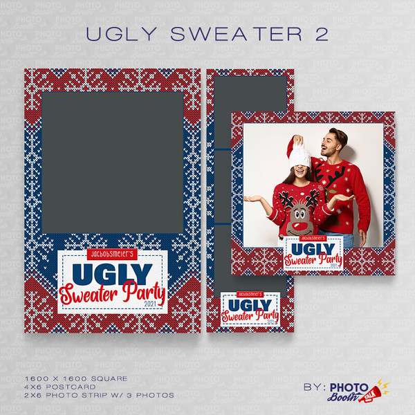 Ugly Sweater 2 Square Set - CI Creative