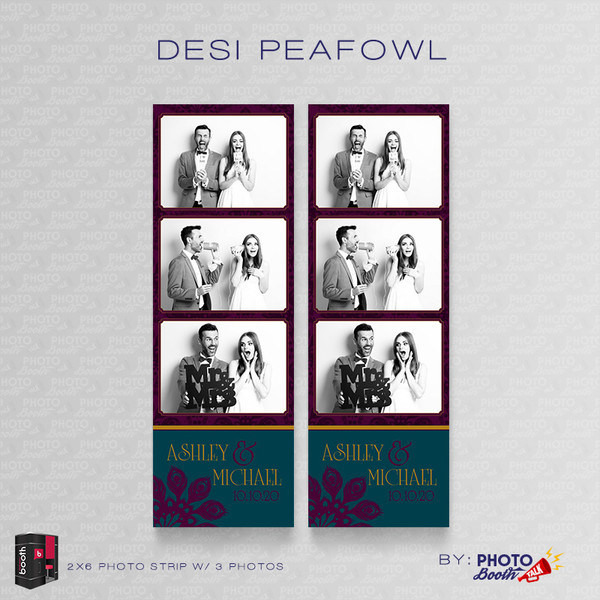 Desi Peafowl 2x6 3Image - CI Creative
