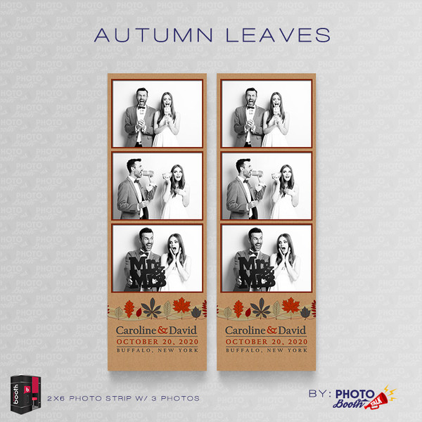 Autumn Leaves 2x6 3Images - CI Creative