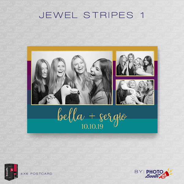 Jewel Stripes 1 4x6 - CI Creative