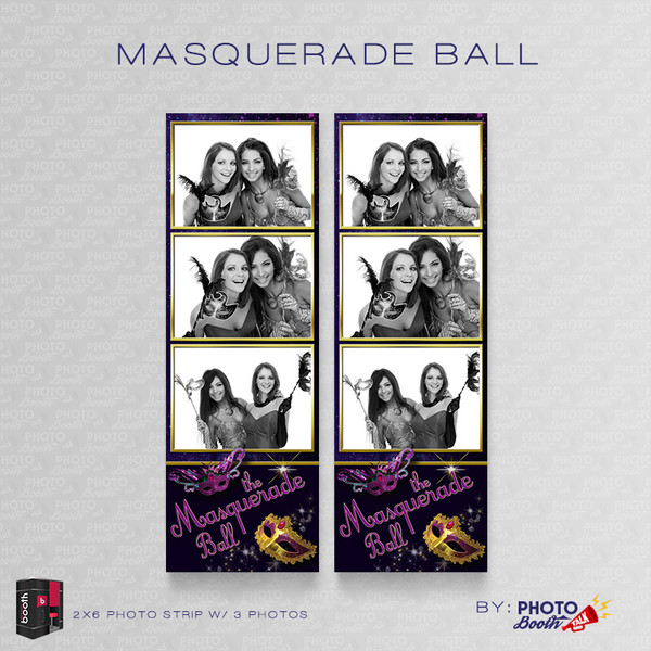 Masquerade Ball 2x6 3 Images - CI Creative