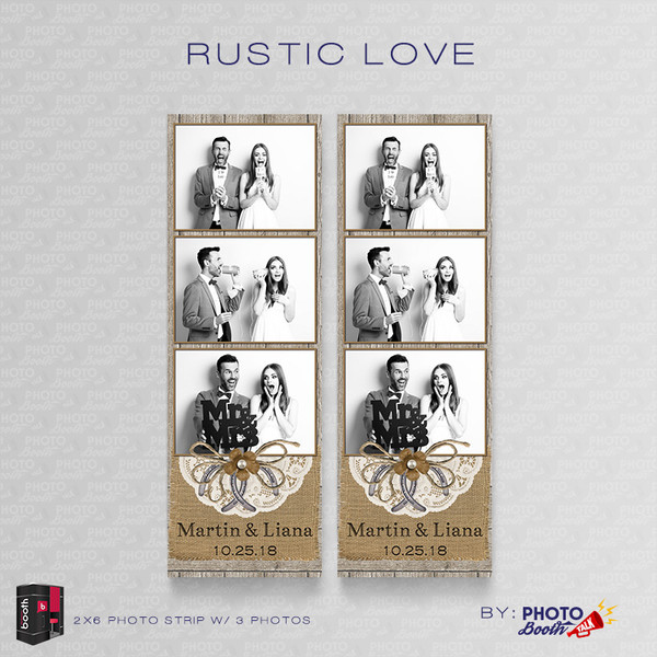 Rustic Love 2x6 3 Images - CI Creative