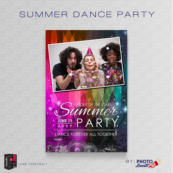 Summer Dance Party 4x6 - CI Creative