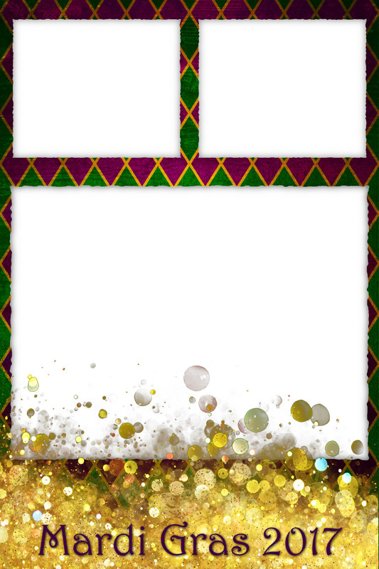 mardi gras page borders