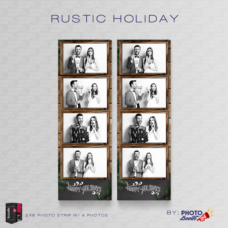 Rustic Holiday Bundle - CI Creative - Darkroom Templates
