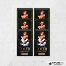 TemplatesBooth Poker Night - 2x6, 3 Images