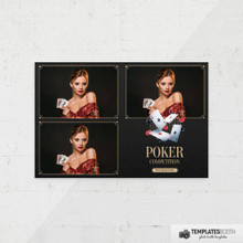 TemplatesBooth Poker Night - 4x6, 3 Images, Horizontal
