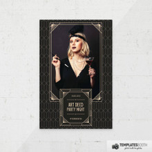 TemplatesBooth Art Deco Party - 4x6, 1 Image