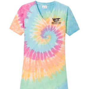 WIT Tie-Dye Women's V-Neck