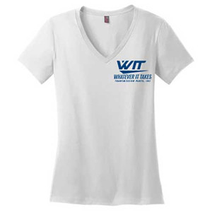 Glitter Foil WIT Standard Women's V-Neck