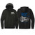 Glitter Foil WIT Brand Standard Unisex Hoodie Front & Back