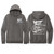 Glitter Foil WIT Brand Standard Unisex Hoodie Front & Back
