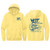 Glitter Foil WIT Brand Bright Unisex Hoodie Front & Back