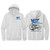 Silver Foil WIT Brand Standard Unisex Hoodie Front & Back