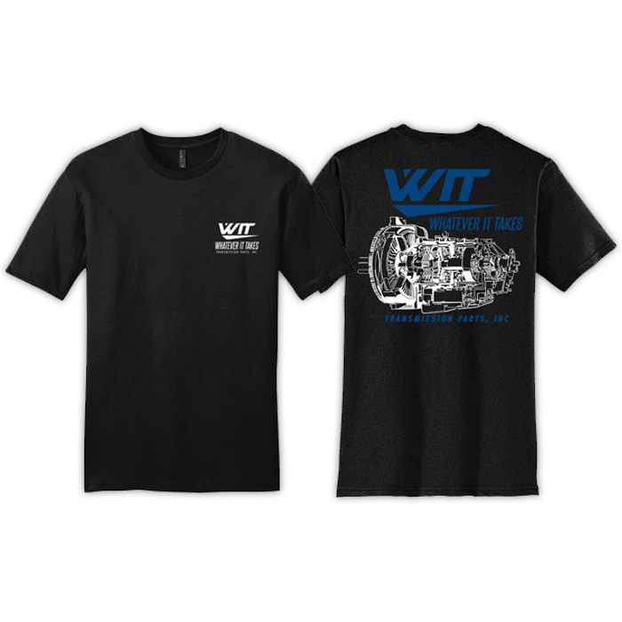 Glitter Film WIT Brand Standard Unisex T-Shirt Front & Back