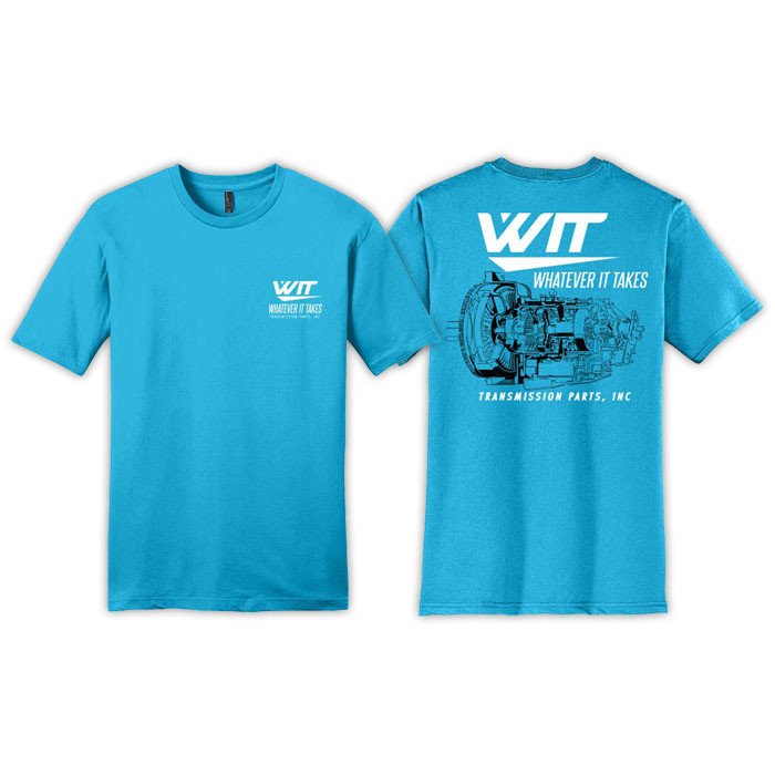 Glitter Film WIT Brand Bright Unisex T-Shirt Front & Back