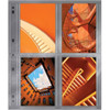 Lineco 3-Ring Polypropylene Pages, 3.5" x 5"