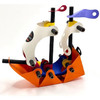 Duarte Paper Model Kit, Sailboats
