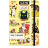 Cavallini 2026 Weekly Planner, Vintage Cats