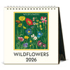 Cavallini 2026 Desk Calendar, Wildflowers