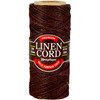 Linen Cord Spool, Brown